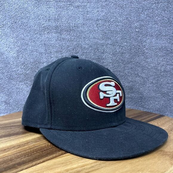San Francisco 49ers SF NFL Authentic New Era 59FIFTY Fitted Cap - 5950 Hat 7 1/2 - Picture 6 of 9
